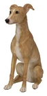 Vivid Arts Whippet Fawn/White dog ornament XRL-WHP4-D