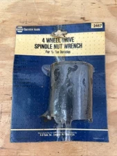 Vintage NAPA 4 Wheel Drive Spindle Nut Wrench For 1/2 Ton Vehicles #2467