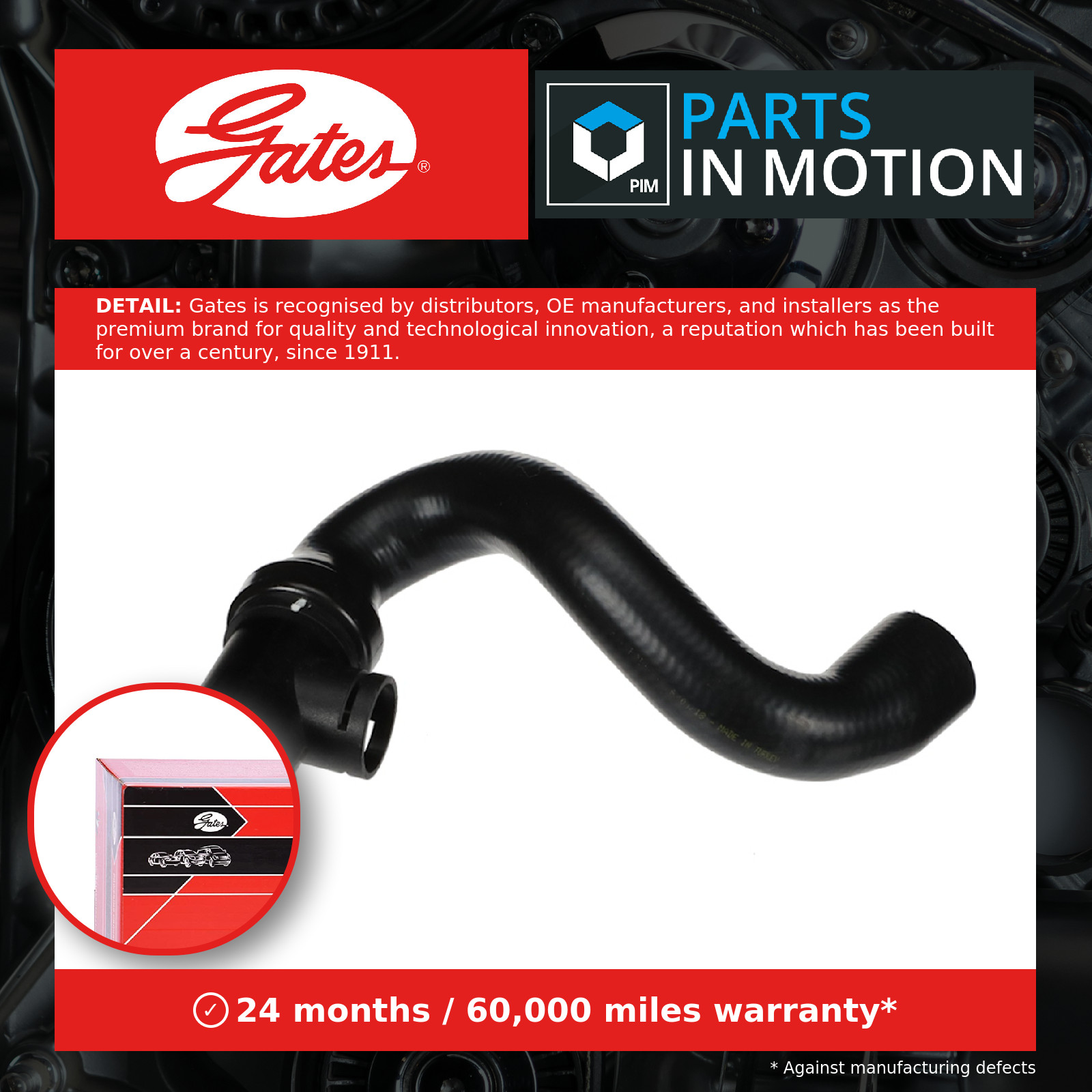 Fits GATES-PRZEWODY 05-2761 RADIATOR JOSE - Image 10
