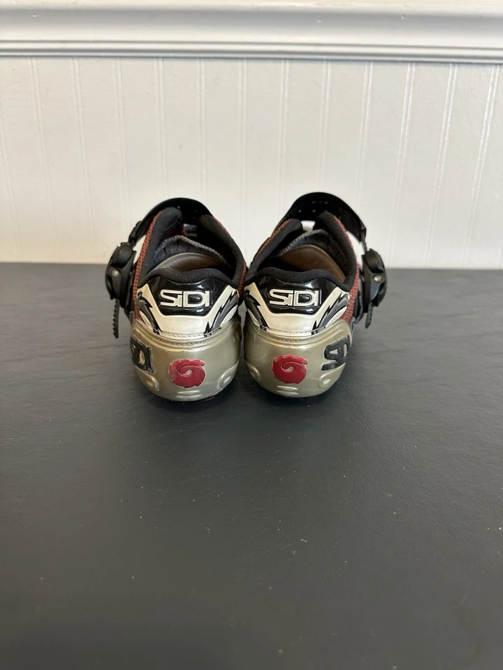 Sidi Genius Size 7 Carbon Composite Cycling Shoes - Image 4 of 4