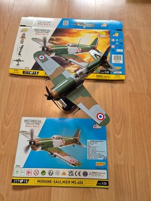 Cobi 5724 Morane-Saulnier MS.406 Historical Collection World War II