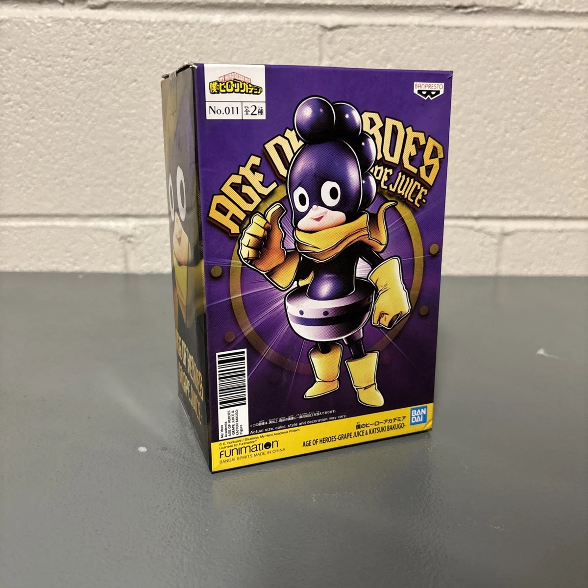 My Hero Academia Age of Heroes Grape Juice Minoru Mineta Figure 