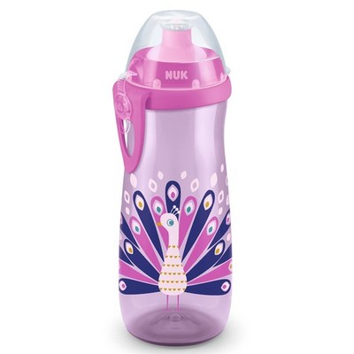 NUK Sports Cup Toddler Cup with Chameleon Effect | 24+ Months | 450 ml | Leak-Pr