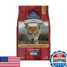 Blue Buffalo Wilderness Rocky Mountain High-Protein Natural Puppy Dry Dog Food 4