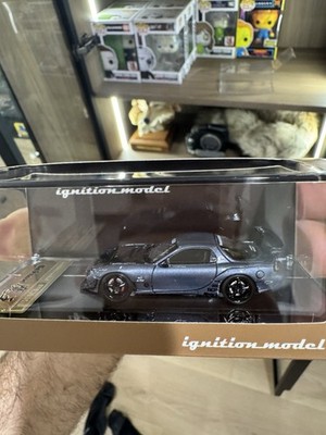 Ignition Model 1/64 Mazda RX-7 FEED MOAH Gun Metal (FD3S) IG2724