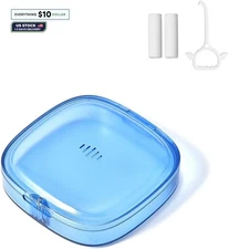 Retainer Case for Travel, Compact Aligner Holder with Removal Tool & Chewie,... 