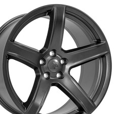 20 Inch Satin Gunmetal 2640 Wheel Fit Dodge Charger Challenger