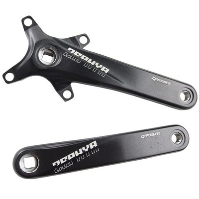 Bike Crank Arm,Single Speed Square Taper Crankset,Pair Universal 170MM 175MM ...
