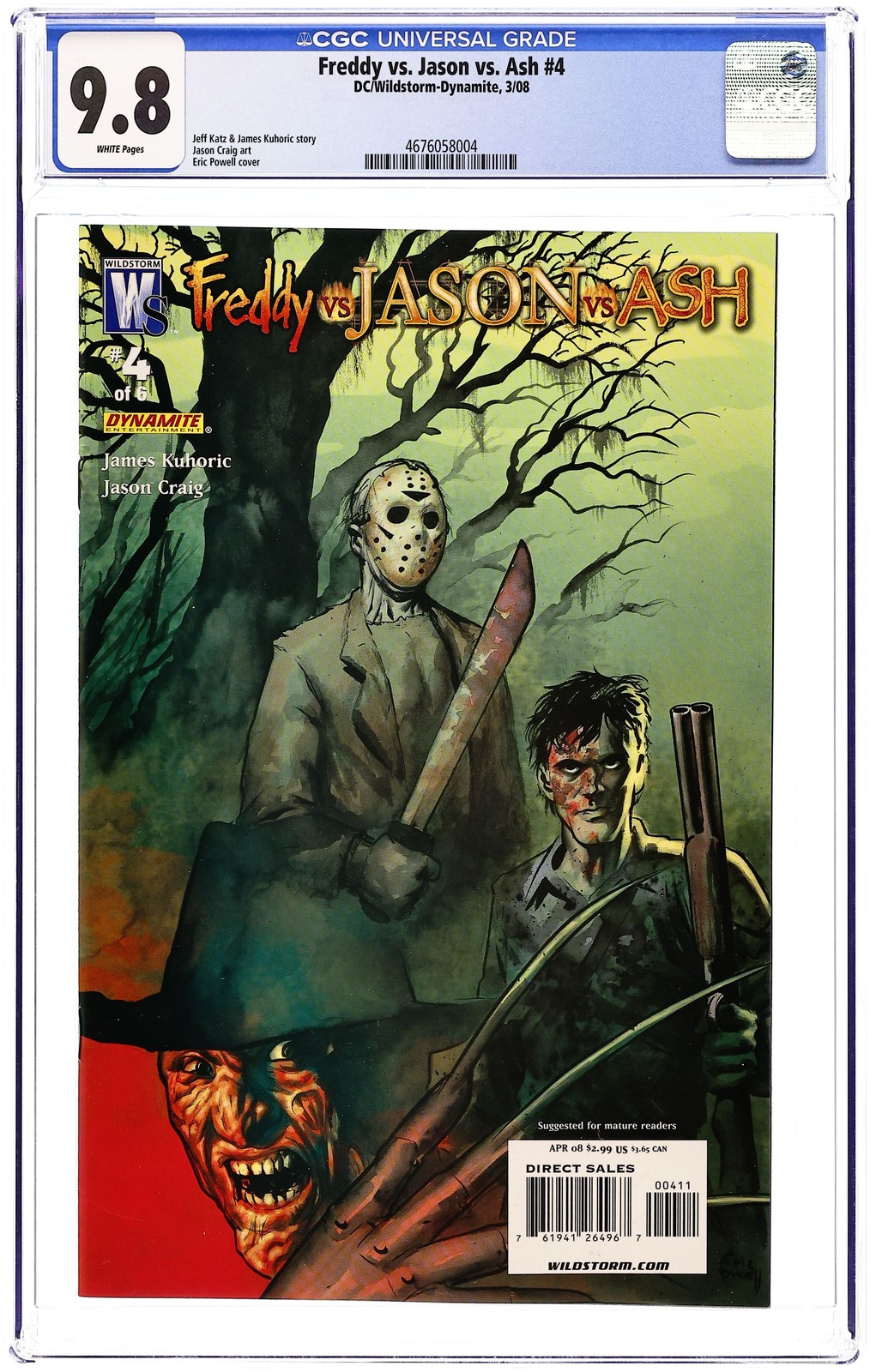 アメコミリーフ　Freddy Versus Jason CGC 9.8 アメコミリーフ Freddy Versus Jason CGC 9.8 【公式通販】