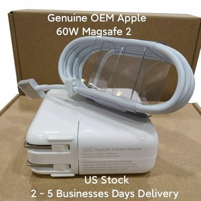 Genuine 60W T-Tip Adapter Charger For MacBook Pro 13-inch Retina 13'' A1435 A1502