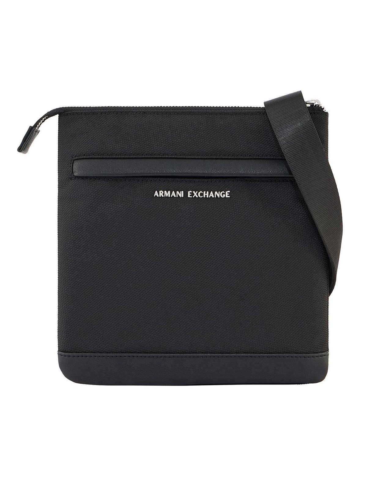 Armani Exchange Singapore Crossbody Bag, Black - One Size