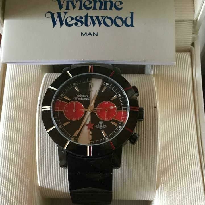 Men's Watch Vivienne Westwood VW-2352 WR10ATM St. Steel Black