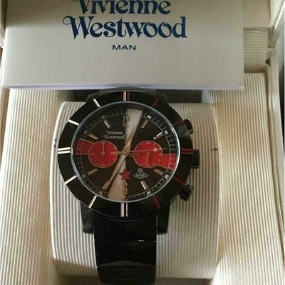 【稼動品】Vivienne Westwood メンズ腕時計 VW-2352 Men's Watch Vivienne Westwood VW-2352 WR10ATM St. Steel Black