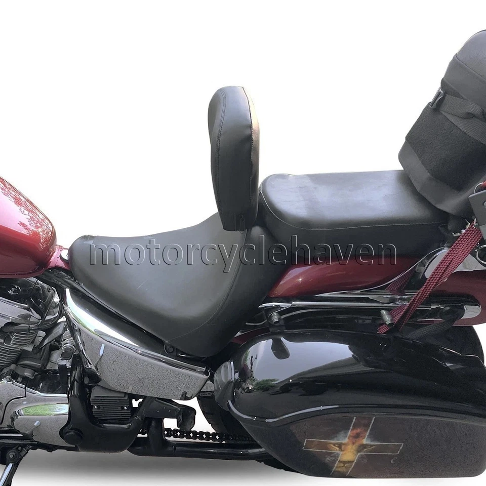 Juego de almohadillas de respaldo de conductor para motociclista Honda VTX 1300 VTX 1800 R S Foto 2 de 4