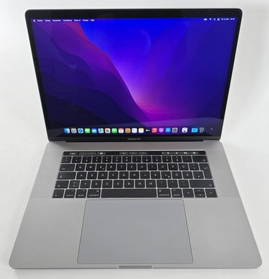 Apple MacBook Pro 15,4'' Retina i7 16GB 256GB Monterey Pro 450 2016 Touchbar #357