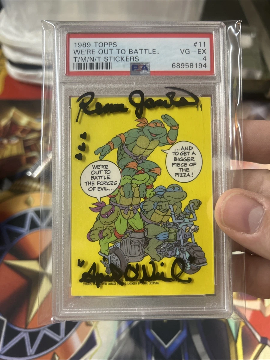Teenage Mutant Ninja Turtles Professional Sports Authenticator
