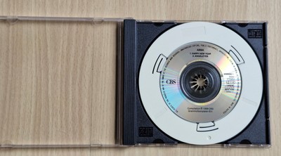 Abba: Happy new year / Angel eyes  3'' inch mini CD   WITHOUT greeting card