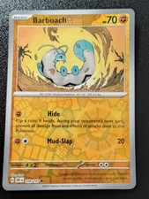 Pokemon Obsidian Flames Barboach Reverse Holo Common Card 108/197 NM