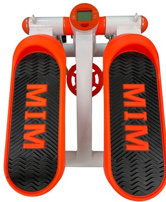 Mini Stepper Exercise Machine Stair Equipment with Resistance Bands LCD Monitor