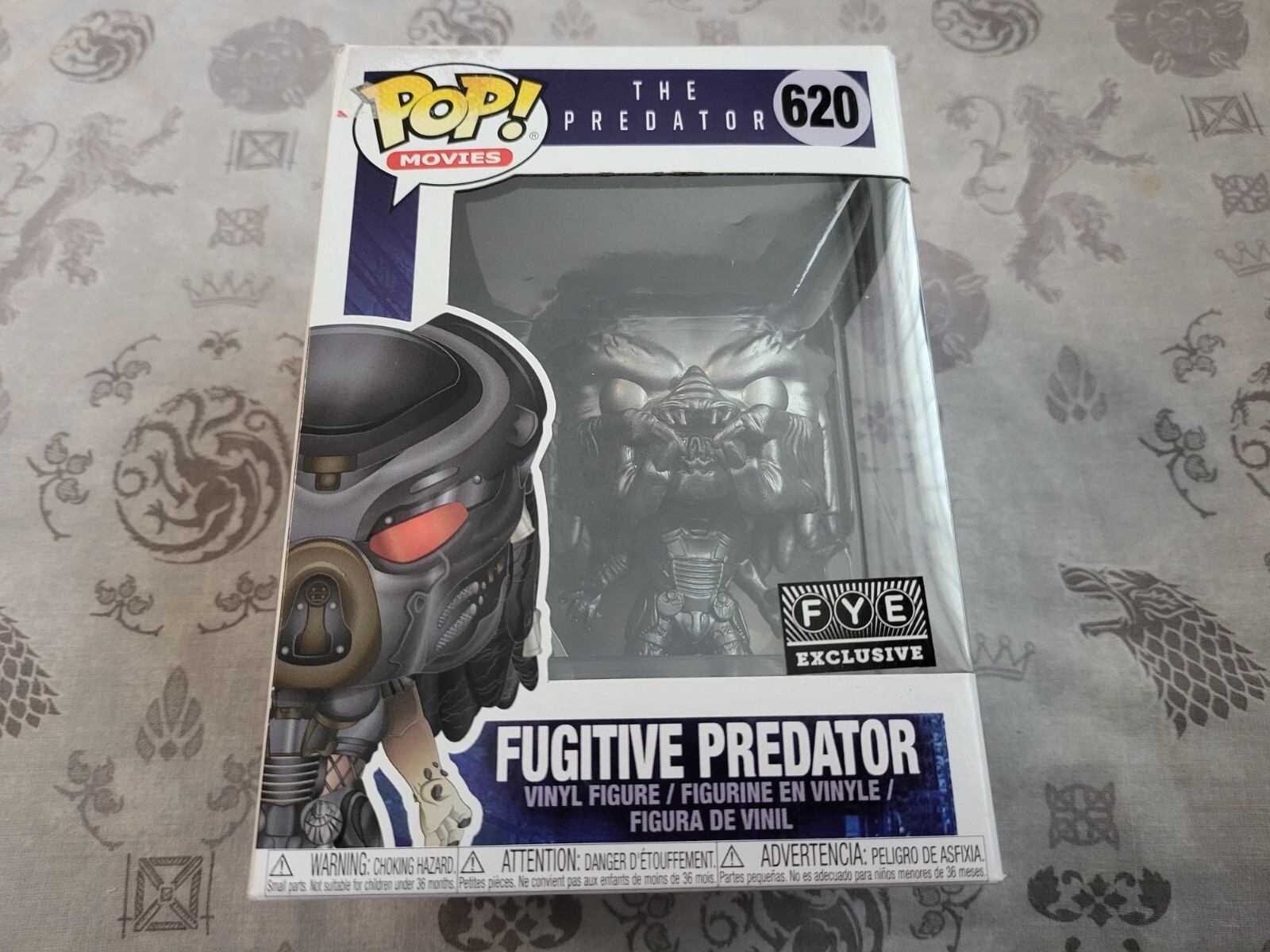 En Oferta Funko Pop! Vinyl Fugitive Predator #620 Fye Exclusive Gunmetal Chrome Figure