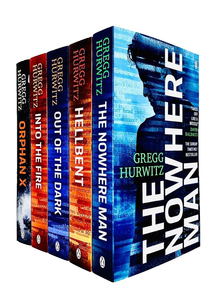 An Orphan X Thriller Series 5 Books Collection Set By Gregg Hurwitz Hellbent