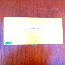 Forstner bit set in case, 16 pices