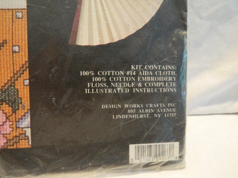 KIT PUNTO DE CRUZ CONTADO C-25 NUEVO DISEÑO FUNCIONA “KIMONO ROW” Foto 3 de 4