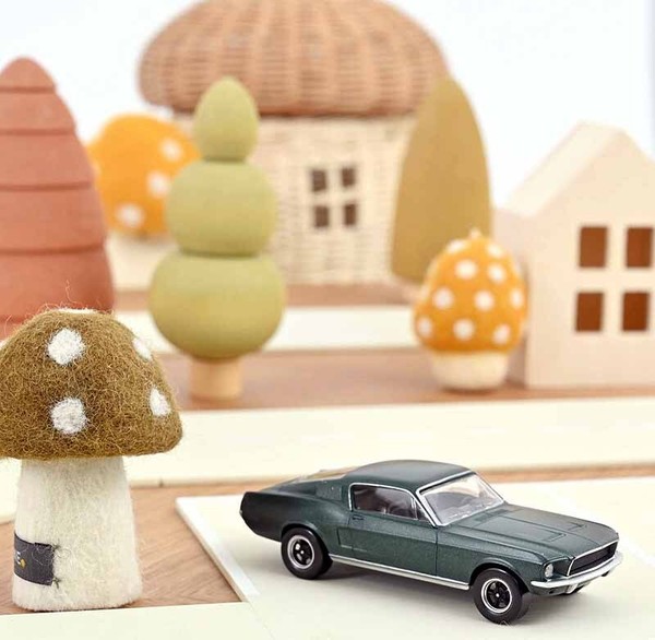 "270583 Norev 1:43 Ford Mustang Fastback 1968 Satin GrüN Metallic \"Bullitt\" Jet-C"-image