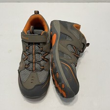 Merrell Trail Chaser Hiking Shoe Brown Orange MY57109 Boys Sz 7 Women 8.5 38 eu