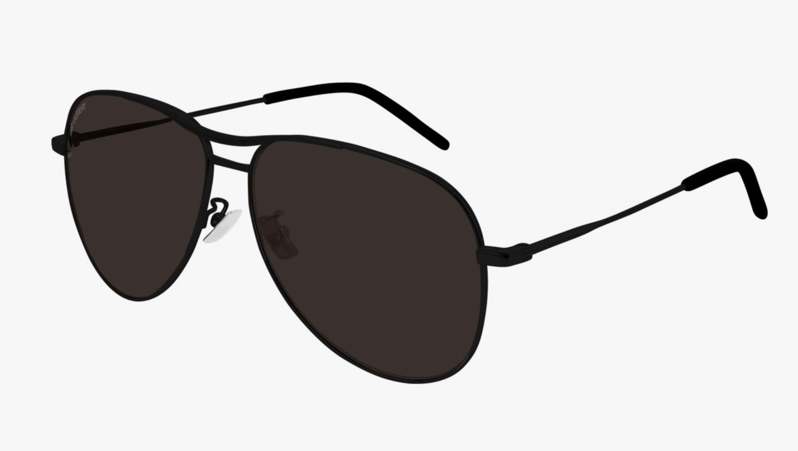 Occhiali da sole aviatore SAINT LAURENT Classic 11 Blondie 001 59mm nuovi Italia unisex