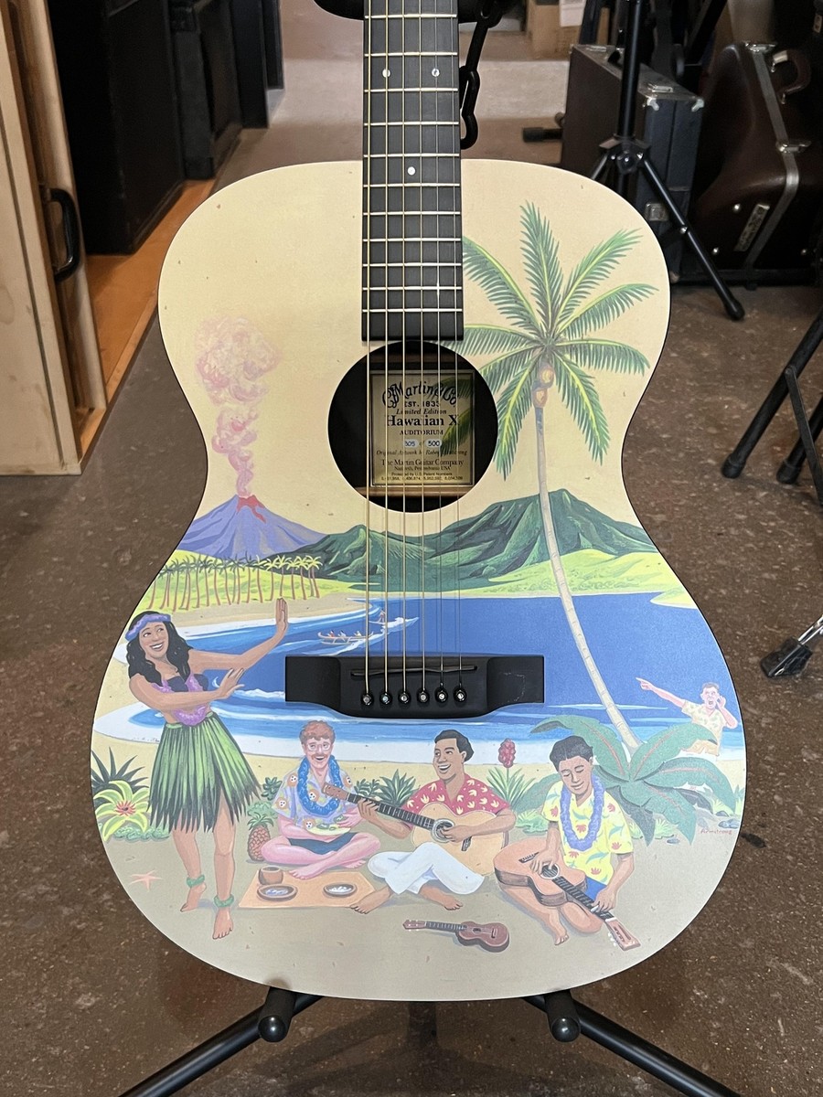 Martin USA limited edition Hawaiian X Auditorium Robert