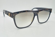 Vintage Copper Black Brown Oval Sunglasses FRAMES ONLY