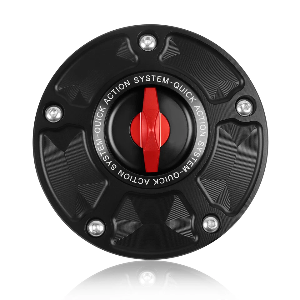 For KAWASAKI Ninja H2 H2R ZX1000 2016-2019 Z1000 Keyless Fuel Gas Tank Cap Cover Foto 2 de 4