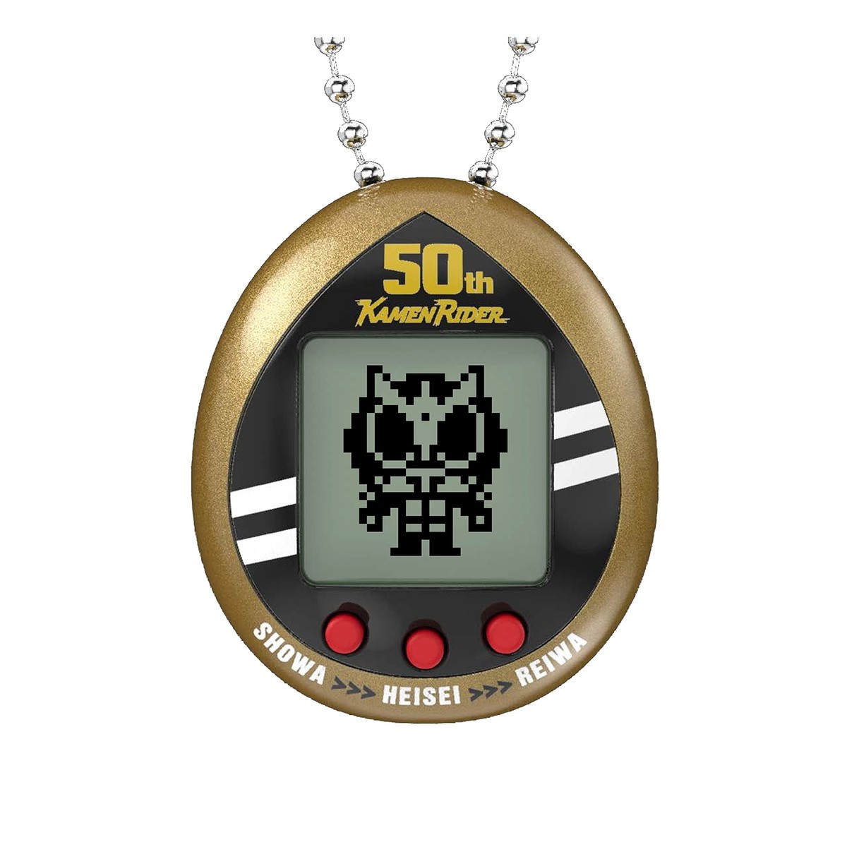BANDAI Tamagotchi x Kamen Rider 50th Anniversary Legacy Gold