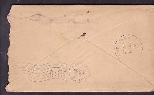POINTING FINGER - 1901, WALTER WOCHINSKY, BUTTE, MONTANA W/CONTENTS - Picture 3 of 3