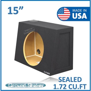 ground shaker subwoofer box