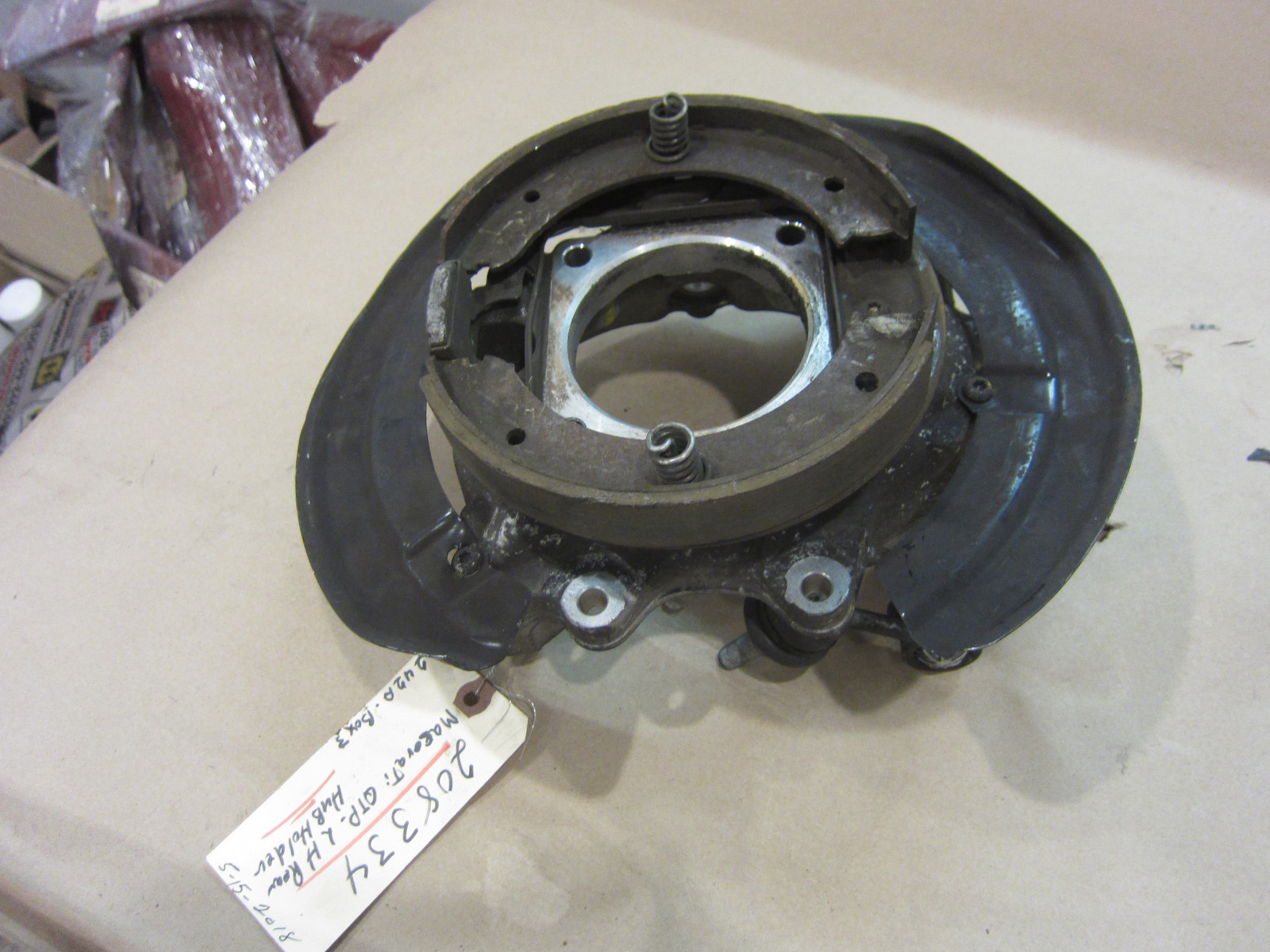 Maserati 03-05 Quattroporte LH Rear Hub Carrier - P/N 208334