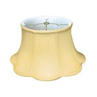 Royal Designs Inc Scallop Bell Basic Lamp Shade 6-Way Various Sizes & Colors