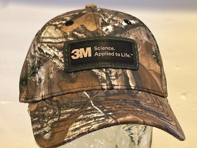 3M Science Applied to Life Company Employee Cam Hunt Fish Golf  Hat Cap ~ NEW
