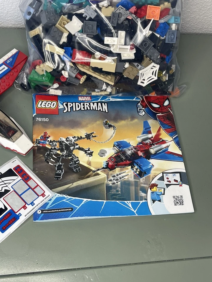 LEGO Lote 1.7 libras Ladrillos Piezas Mixto Surtido Juegos Spider Man Minecraft Foto 3 de 4