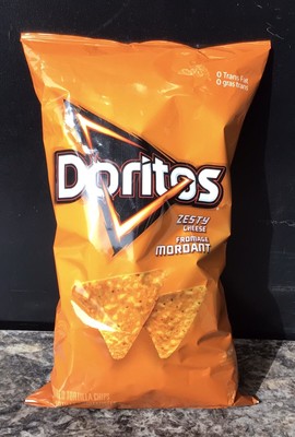 Doritos Zesty Cheese Canadian Flavor Exp 4/22/2025