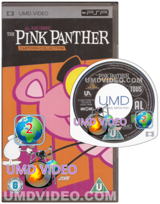 PSP UMD Movie - The Pink Panther Cartoon Collection [Region 2 