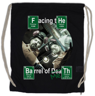BLACK BARREL OF METH Turnbeutel Walter Breaking White Crystal Pinkman Bad