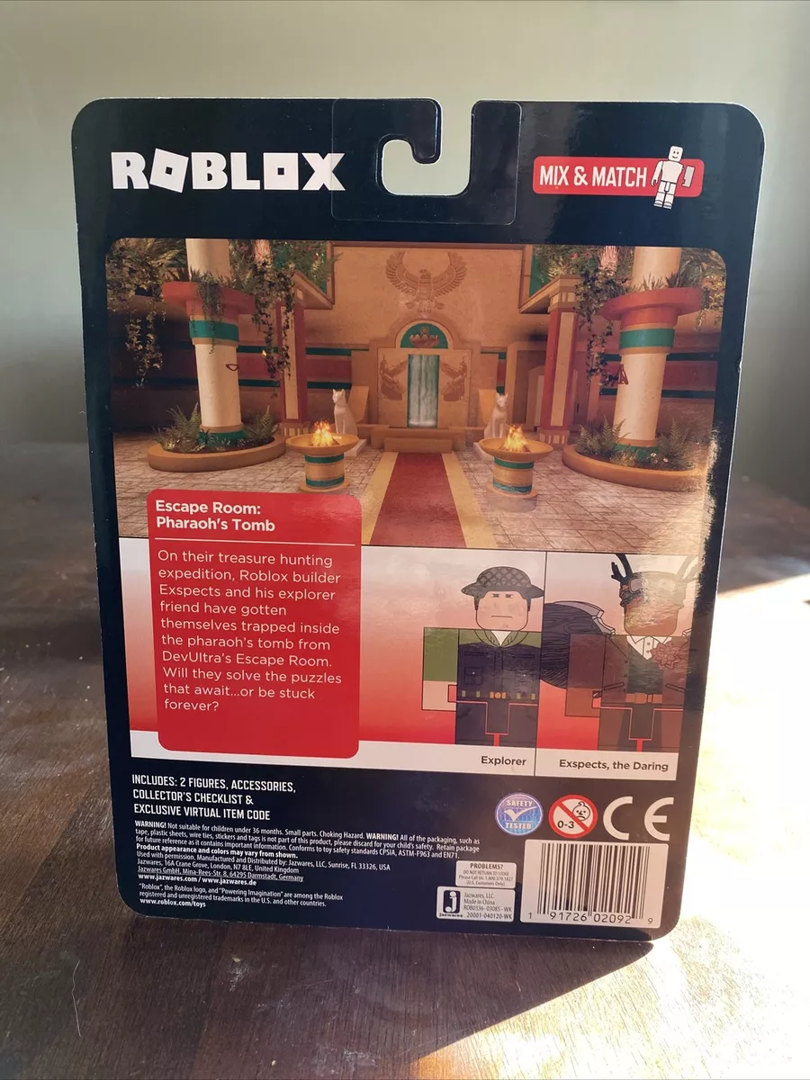 Roblox Escape Room: Pharaoh's Tomb Action Figure 2-Pack 