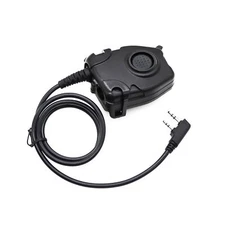 Tactical Headset ComtacII H50 MSA SORDIN H60 HD03 For Kenwood Baofeng  Radio