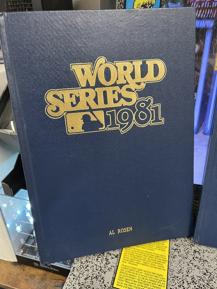 3 Programas Serie Mundial Tapa Dura Colección Personal Firmada Autografiada Al Rosen Foto 3 de 4