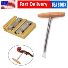 Guitar 4/4 3/4 Violin Peg Shaver Hole Reamer Steel Blade Luthier Making Tool USA