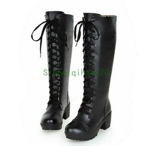 knee high lace up boots australia