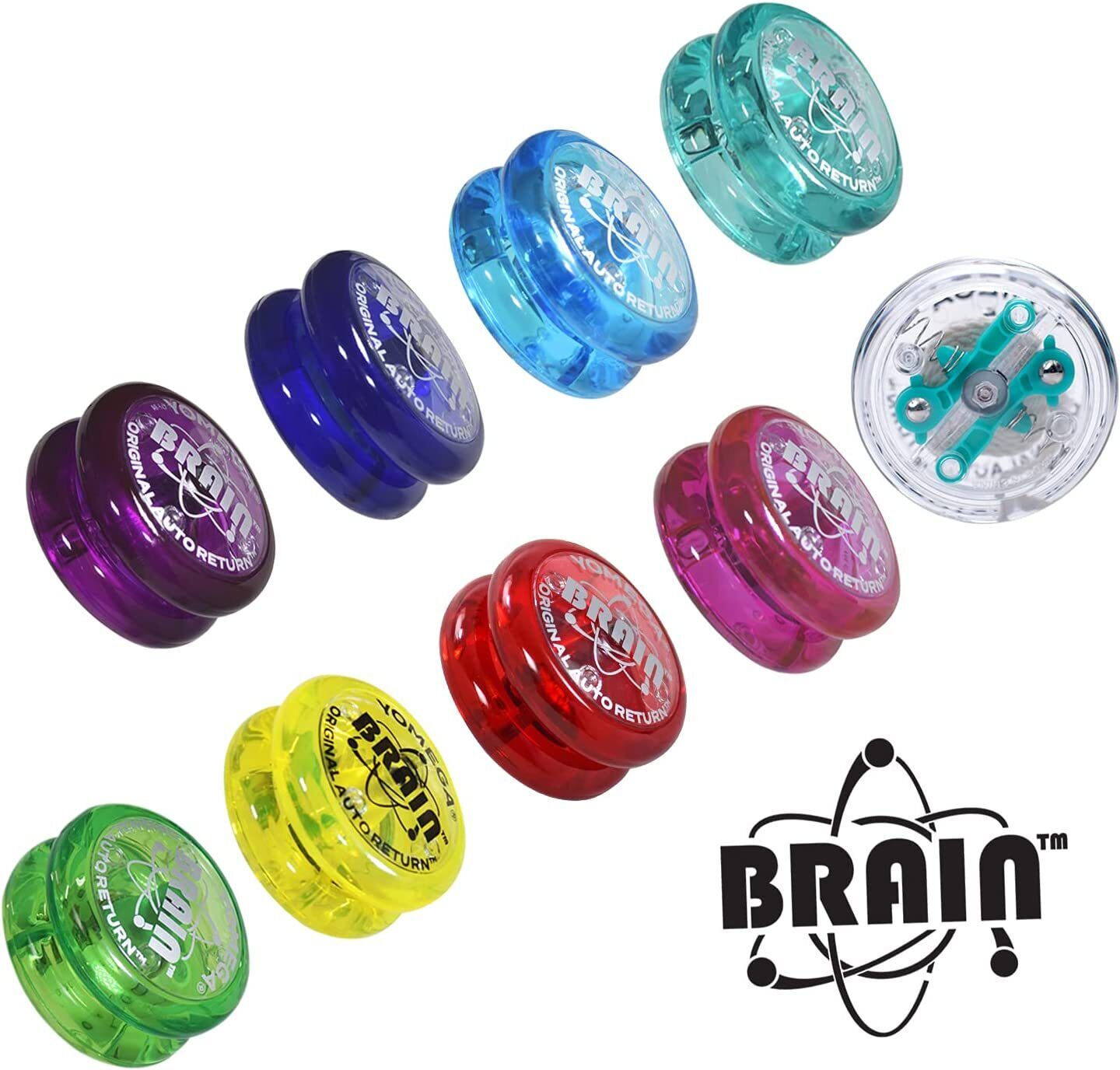 Yomega Brain - Auto Return Yo-Yo for Beginners - Free Strings