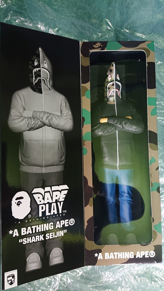 A Bathing Ape Shark Seijin Adult Collectable 2024 Figure | eBay